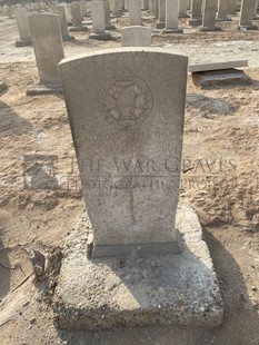 BAGHDAD (NORTH GATE) WAR CEMETERY - CRUTCHLOW, J H